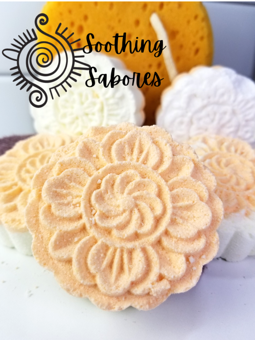 Foaming Flower Pucks