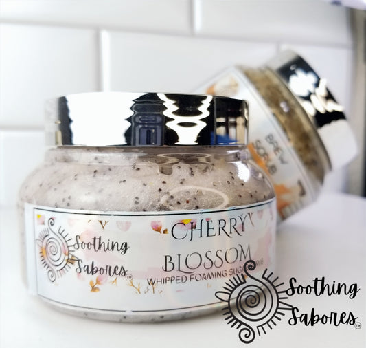 Cherry Blossom Foaming Body Exfoliant