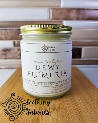 Dewy Plumeria Candle