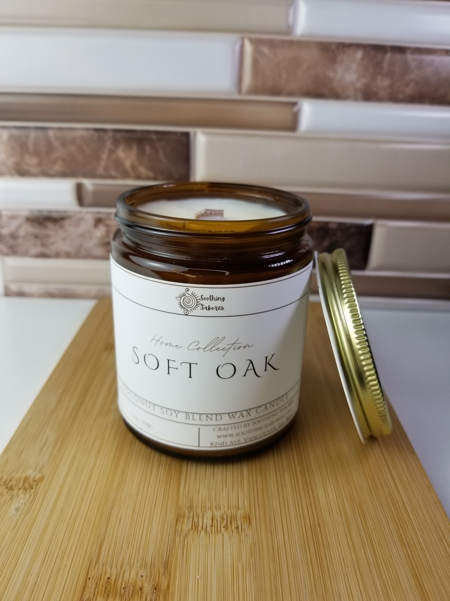 Soft Oak Candle