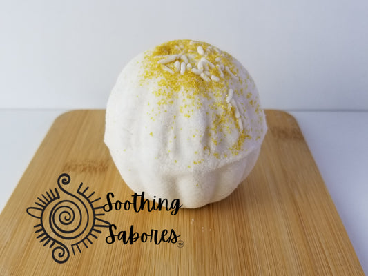 Pumpkin Cream Fizzy Bath Bomb