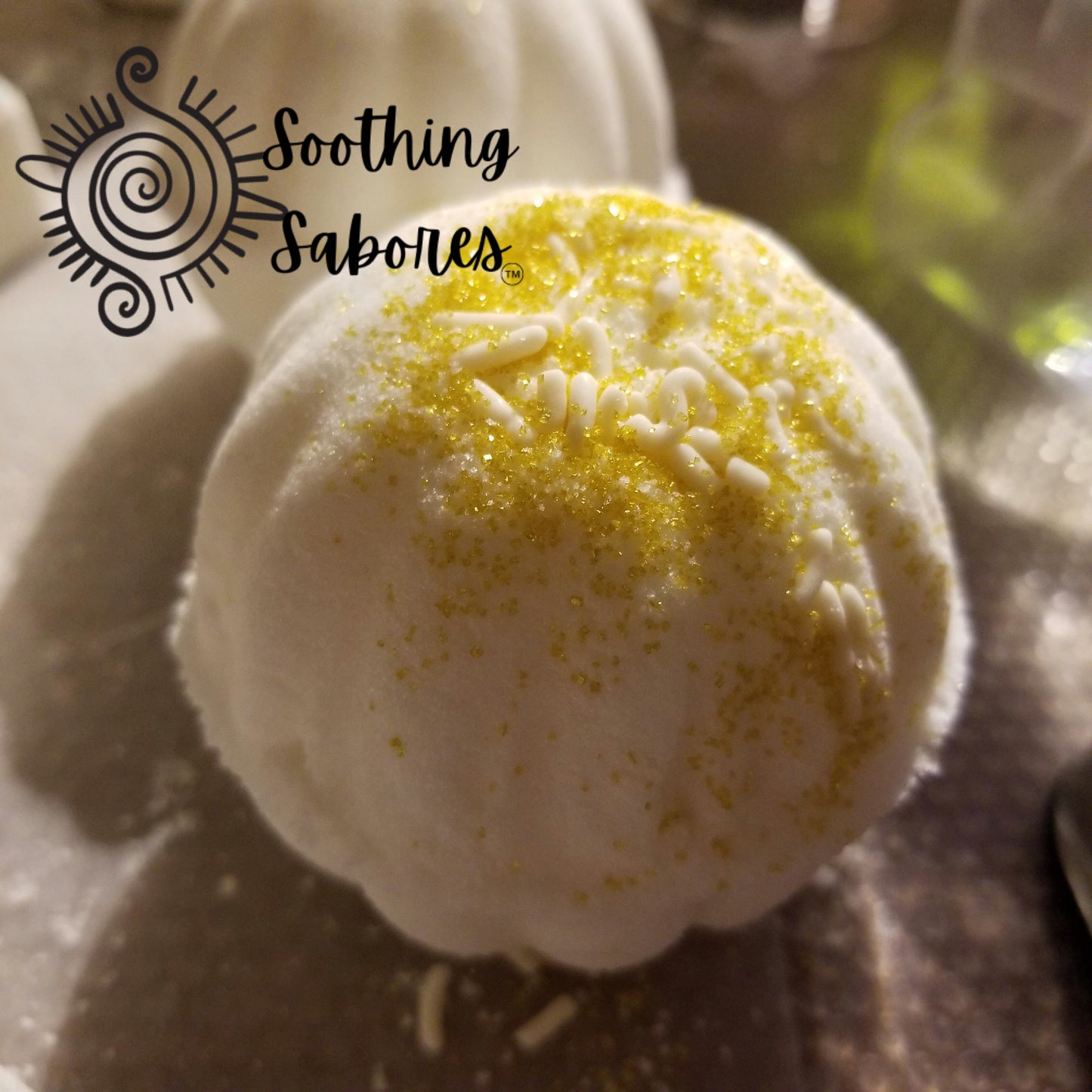 Pumpkin Cream Fizzy Bath Bomb