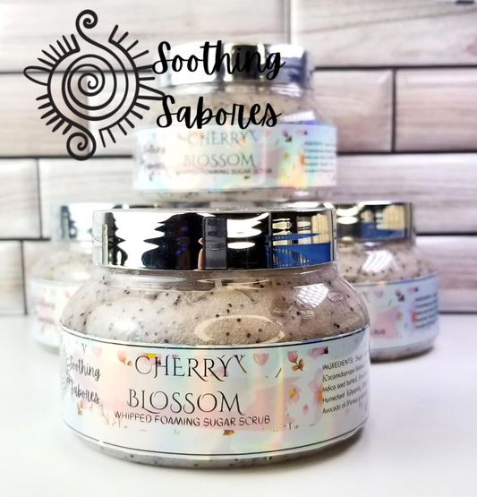 Cherry Blossom Foaming Body Exfoliant