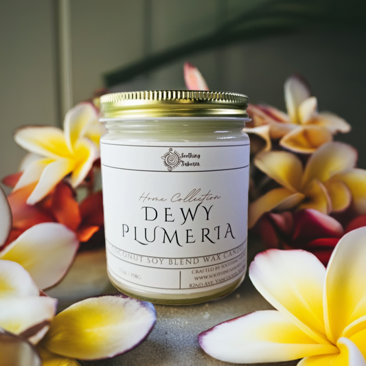 Dewy Plumeria Candle